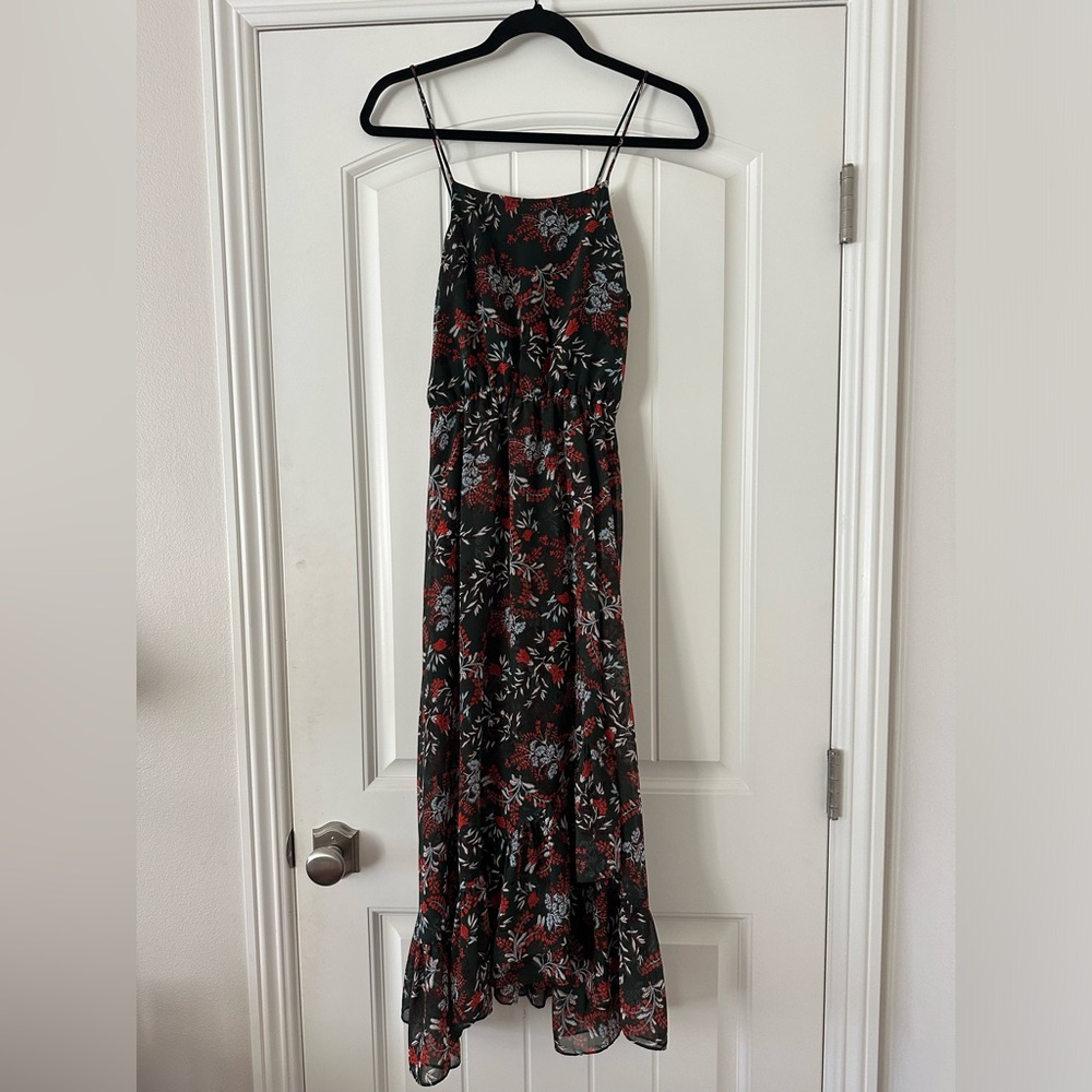 Maje Size 1 floral midi dress good condition